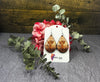 Baby Highland Cow Dangle Earrings