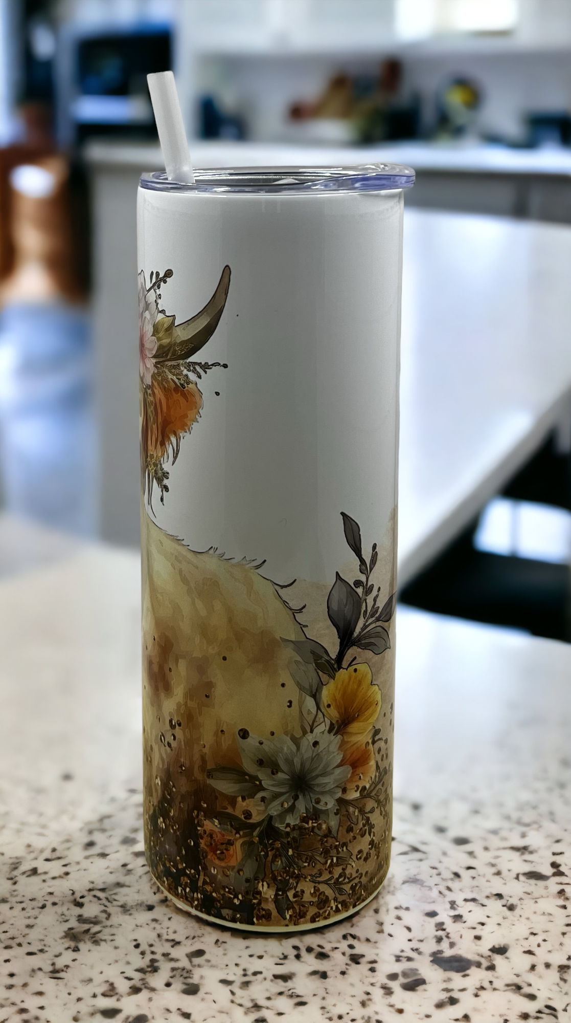 Highland Cow 20-ounce insulated tumbler